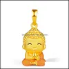 Pendentif Colliers Or Bouddha Bouddhisme Collier Pour Femmes Hommes Bijoux Sable Chaînes Drop Delivery Pendentifs Dhlp7