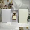 Parfymflaska Lyxig Köln Kvinnor 70 ml per kvinna MAN BACARRAT 200 ml Rose Oud Fragrance Spray rökelse Drop Leverans H1577421