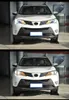 Car Headlights For RAV4 20 13-20 16 LED Headlight Assembly Upgrade DRL Xenon Bicofal Lens Tears Eye Design Lamp