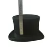 ワイドブリム帽子バケツウールフェデル大統領の帽子馬術帽子魔法の男性トップハットの230214