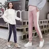 Maternity Bottoms Winter Fashion Outside Wearing Wool Thickening Pregnant Women Leggings Straight Abdomen Pants