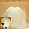 1 stks LED Touch Wall Lamp SCONCE STICK SUNSET LICHT SPEETLACHT Batterij bediende keuken Slaapkamer Garderobe nachtdecoratie