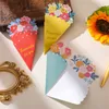 Creativiteit Bloem Bedankkaart Moederdag Verjaardag Bloemen Wenskaarten Ansichtkaart Vaderdag Thanksgiving Bedankkaarten Flores Tarjetas De Felicitacion