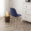 Stoelbedekkingen vaste eetklep stoel stoel kas stretch shell grote elastische verwijderbare eenvoud wasbaar