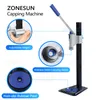 Zonesun Seleing Machine Ber cerveja Capper Capper Cover Manual Tool Tool Ferramenta Cola Fizzy Pop Leite Sfrien Bebidas pressionando Top ZS-BBC1