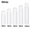 Storage Bottles HEALLOR 30/50/80ml Empty Plastic Foam Pump Bottle Face Cosmetic Cleaner Hand Sanitizer Soap Dispenser Travel Home Bath Su