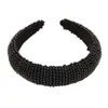 H￥rh￥r Kvinnor Ribbon Pearl Hairbands Sweet Handbands For Women Beaded Pearl Headbands Hair Accessories 1627