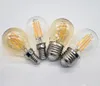 Retro Edison Light Bulb E27 220V 4W G45 Filament żarówki AMPULBELE