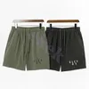 Fashion Brand Mens Shorts Luxury Hip Hop Capris High Street Loose Casual Sports Shorts Black Green