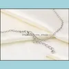 Pendentif Colliers Pendentifs 925 Sier Saint Valentin Cadeau Mode Bijoux Coréens Longues Chaînes Drop Delivery Dhxfe