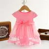 Girl Dresses Toddler Summer Outfits Born Baby Clothes Cute Bow Birthday Tutu Princess Dress Infant Romper