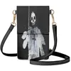 Sacs de soirée FORUDESIGNS Horror Skull Eerie Mobile Phone Bag Universal Street Fashion Shoulder High Quality Multipurpose Messenger