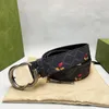 Designer Belt For Mens Women Luxury Belts Buckles G Fashion Classical Bronze BiG Smooth Buckle Mouse Genuine Leather Strap 3.8cm