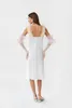Bridesmaid Dress Women Wedding Bathgowns White Sleep Wear Strap Night Robes Lingeries Woman Sleeveless Home