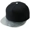 BeanieSkull Caps Hip Hop Hommes Femmes PU En Cuir Réglable Casquette De Baseball Pare-Soleil Plat En Plein Air Street Dance Chapeaux 230214