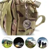 Outdoor Gadgets Compass Keychain Orienteering Hiking Backpacking Mini Survival Keyring Navigation For Drop