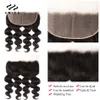 Hair Pieces Unice Brasilian Body Wave 3 Pacotes com renda frontal clre 13x4 Free Part 100 Human com 230214