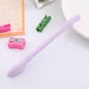 قطعة Lytwtw's لطيفة الإبداعية Macarone Sky Broom Kawaii Cartoonery Material Material Office School Schoolies Kids Gifts Gel Pen