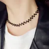 Choker Summer South Korea Short Style Clavicle Chain Fashion Necklace Crystal Pearl Collar