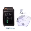 Ultrasone multifunctionele draagbare zuurstofkoepel Spuit Gun LED Licht Schoonheid Machine Skin Diep zorgzame Hydro Facial Machine