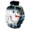 Men's Hoodies Hoodie Sweatshirts Hooded Pullover Coat Tops 3D Printed Adorable Printing Christmas Fashion Casual Plus Size Comfortable