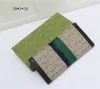 Designer Ophidia Long Wallet Clutch Bags Hand Long Walls Card Holder Women Pu Leather Double G Collection Coin Purse Luxurys Män unisex Credit 2pc kortinnehavare