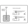 Wanduhren Uhrenmechanismus Hände Ersatz Reparaturwerkzeugkit Maschine Waffen Kits 101a