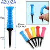 Golf Tees 5PCSPACK Elastic Rubber Golf Tees Paste de 83 mm Fournitures pour le conducteur Accessoires durables 230213