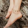 Anklets Women Gold Color Stainless Steel Chain 1/2/3pcs/set Beach Barefoot Foot Jewelry Leg Ankle Lady Holiday Gifts