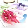 Decorative Flowers 5pcs 8Colors 51cm PE Foam Lavender Artificial Flower Green Plant DIY Wedding Decoration Home Party Bouquet