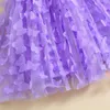 Vestidos para meninas Bebê Meninas Vestido Sling Sem Mangas Infantil Princesa Adorável Verão 3D Borboleta Doce Criança Bebê Boutique Roupas