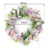 Dekorative Blumen Pfingstrose Kranz Blume Haustür Herbst Herbst Kränze für Hochzeit Wand Indoor Outdoor Dekor