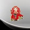 Brooches Movie Red Witch Enamel Pins Brooch Personality Fashion Backpack Clothes Badge Jewelry Accessories Christmas Gift
