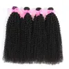 Saç Bun Maker Kinky Kıvırcık Demetler 100 İnsan Brezilyalı Dokuma 826 inç Jerry Curl Remy S 134 PCS Bundle Fırsıklar 230214