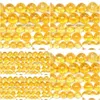 Stone 8Mm Natural Crack Yellow Cystals Quartz Round Loose Beads 15 Strand 4 6 8 10 12Mm Pick Size For Jewelry Making Yoga Br Dhgarden Dh9Ni