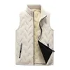 Gilet da uomo Uomo lana d'agnello addensare gilet senza maniche giacche uomo inverno impermeabile caldo cappotti casual primavera colletto alla coreana gilet antivento giacca 230214