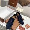 イタリアのデザイナーLoropiana Shoes LPシングルシューズスプリングローファーフロストオックスフォードローファーズブリティッシュスタイルの大きな靴デイリーカジュアルシューズ