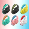 Cell Phone Earphones Bluetooth Headphones Foldable Wireless Headsets Bass Stereo Earphone Mp3 Player With Mic Support TF Card AUX PC 230214