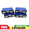 20pcs 3.7v 80Ah batteria agli ioni di litio cella agli ioni di litio per 36V 72V 80Ah 160Ah scooter bici accumulo di energia solare carrello da golf inverter