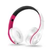 Telefon komórkowy słuchawki kolorowe muzyka bezprzewodowe słuchawki stereo zestaw słuchawkowy Bluetooth z obsługą mikrofonu TF wywołania karty 230214