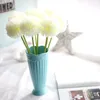 Decorative Flowers 10pcs/lot Artificial Hydrangea Flower Small Green Onion Ball Wedding Home Party Decoration DIY