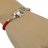 Link Bracelets Chain Lucky Monkey Charms Good Blessing For Women Girl Red String Beads Year Party Jewelry Gift