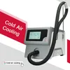 Salon skin cooling system air cooling machine for laser treatment cooling skin