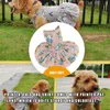 Vêtements pour chiens 1/2/3/5 Jupe Été Printemps Costume de chiens multicolores Combinaison pour animaux de compagnie Pantalons pour animaux de compagnie Cadeau doux Vêtements pour chiots Ipomoea Nil Bleu S