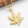 Pendant Necklaces 3 Colors HipHop Necklace & Gold Long Chain For Men Vintage Jewelry Accessories