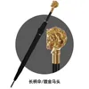 Paraplyer Creative Long Handle Luxury Paraply Gold Gentleman Sun Rain Stora Vintage Business Animalhigh Quality Gear U5B