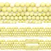 Pierre 8Mm Naturel Citron Jaspers Perles Lâches 6 8 10 12Mm Choisissez La Taille Pour La Fabrication De Bijoux Yoga Bracelet Drop Delivery Dhgarden Dhmx8