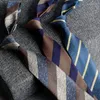Bow Ties Fashion Slim Skinny 7-8cm Neckties Classic Men's Stripe Plaid Floral Wine Blue Wedding Jacquard Woven Party Men Neck