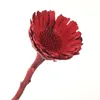 Ghirlande di fiori decorativi 2 pezzi Girasoli secchi naturali Mazzo Eterno Fiore secco per San Valentino Regalo Festa di nozze Decorazione domestica P