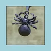 Pendant Necklaces Jewelry Men And Women Pop Spider Necklace Drop Delivery Pendants Dhysd